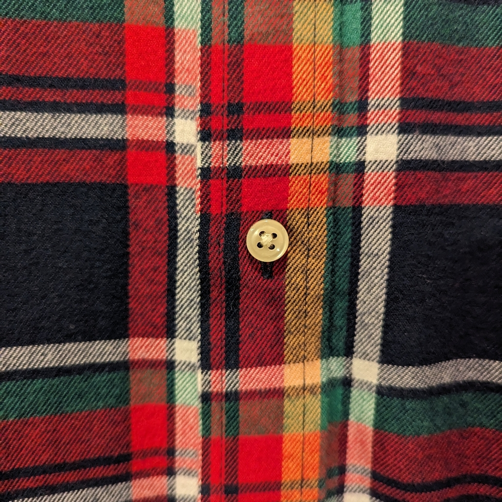 Polo Flannel Performance Button Up (Multi Color) - image 4